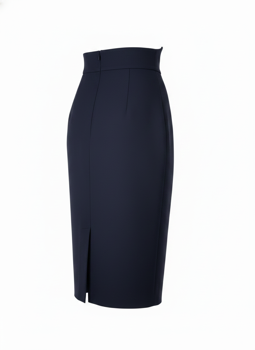 High-Waist Pencil Skirt for Women