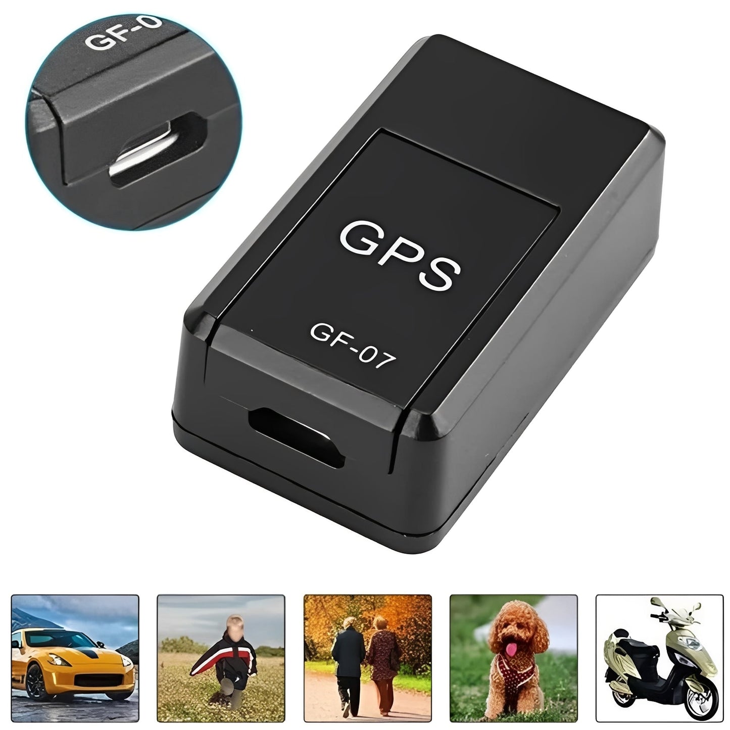 Magnetic GPS Tracker with Real Time Location and Remote Audio Monitoring