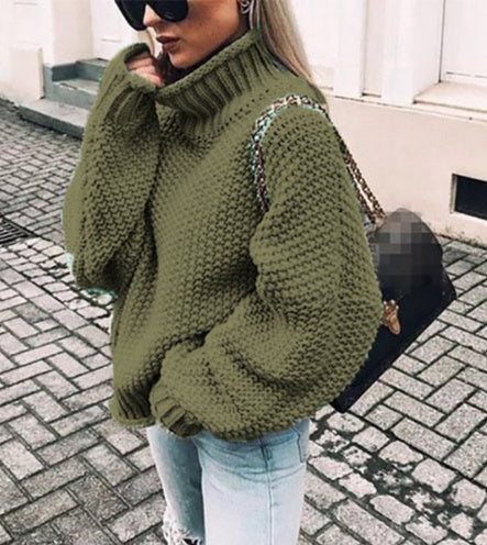 Turtleneck Sweater Women&