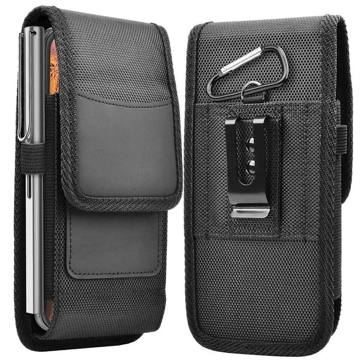 Phone Holster with Belt Clip and Card Blocking, Fits 4-6.8 Inch Devices