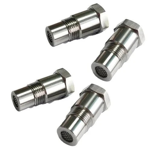 O2 Sensor Adapter with Internal Element and SS304 Stainless Steel Body for M18x1.5 Threads