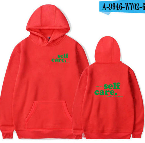 Hoodie Pullover Warm Unisex Cotton Blend For Winter