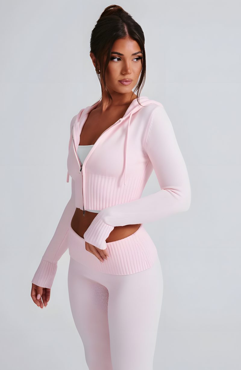 JULIET KNIT SET - PINK