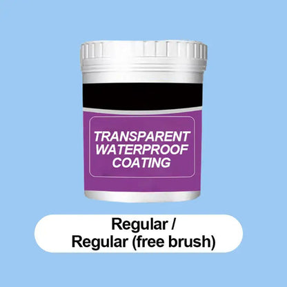Transparent Coating with Crack Sealing Formula for Walls, Floors, and Tiles