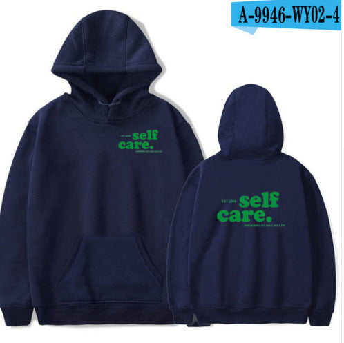 Hoodie Pullover Warm Unisex Cotton Blend For Winter