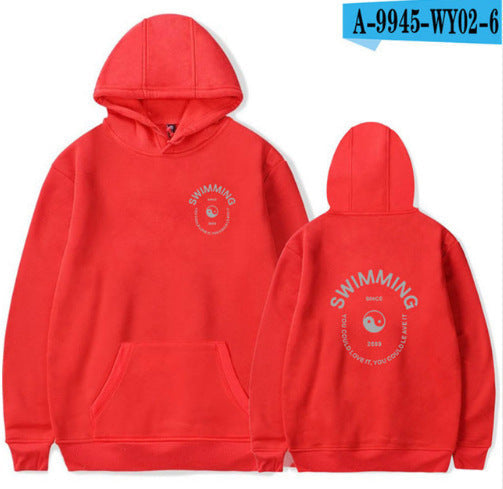 Hoodie Pullover Warm Unisex Cotton Blend For Winter