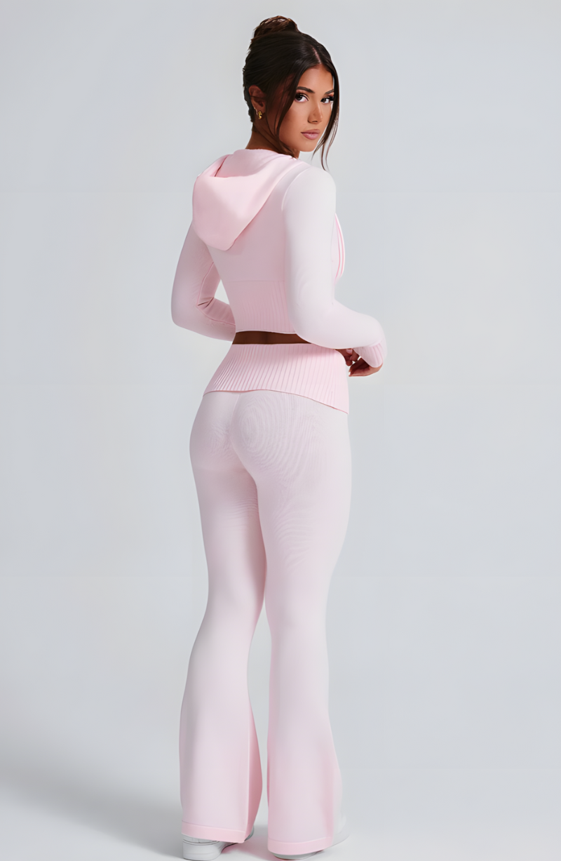 JULIET KNIT PANTS - PINK