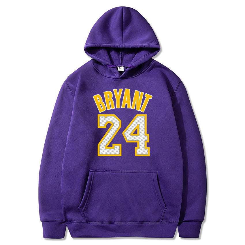 Unisex Basketball Pullover Hoodie Soft Polyester Game Day Sweatshirt