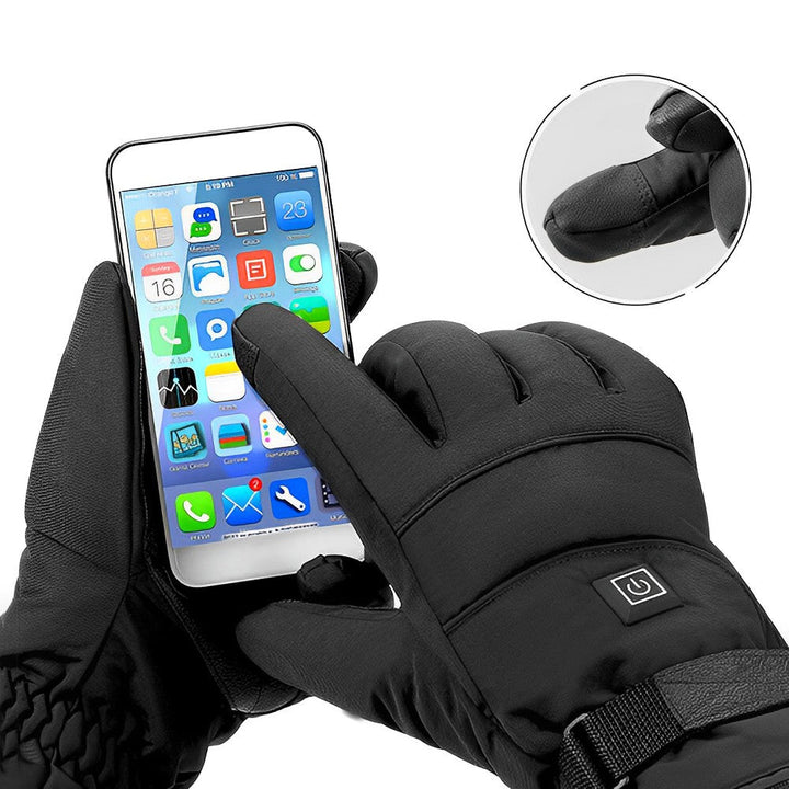 Heated Gloves Battery-Powered Winter Gloves With 8-Hour Heat