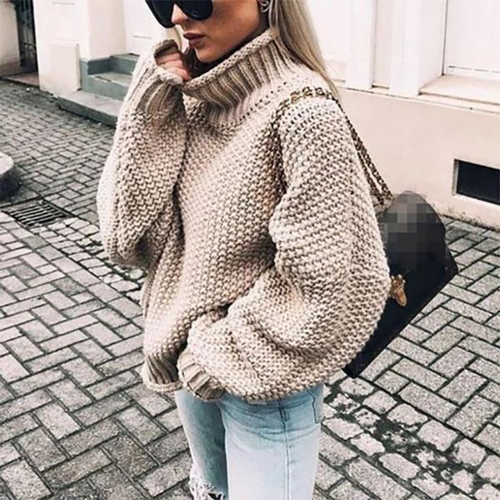 Turtleneck Sweater Women&