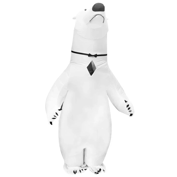 Inflatable Christmas Costume: Santa, Snowman, Tree Air Suits For Parties