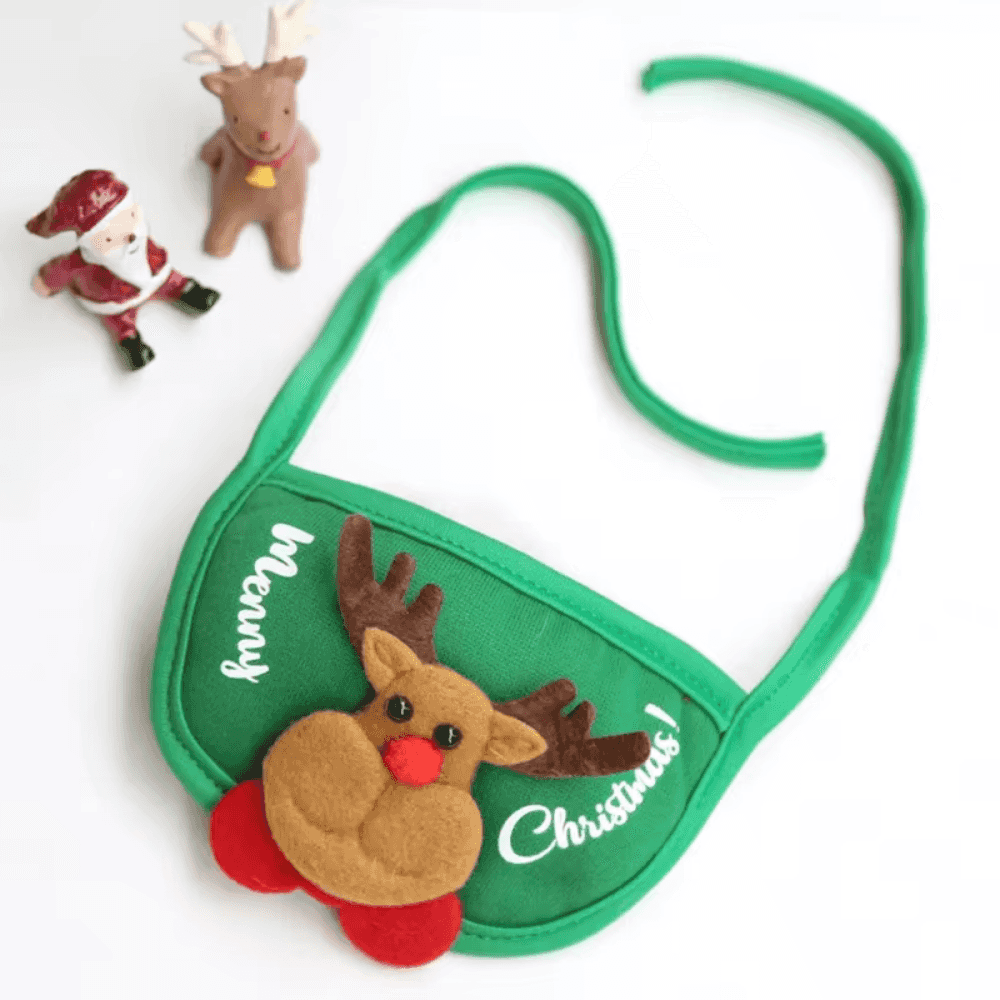 Christmas Tree Pom-Pom Hat Cute Knit Winter Beanie For Pets
