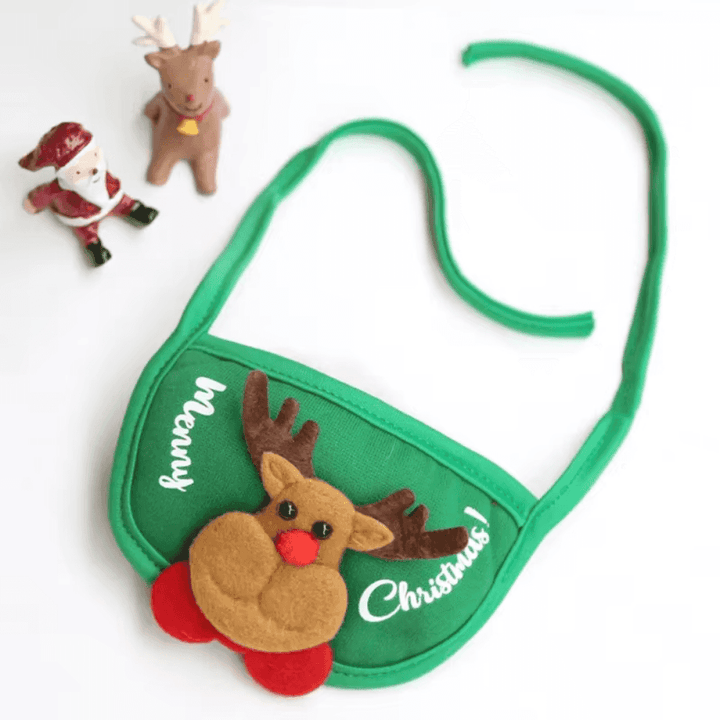 Christmas Tree Pom-Pom Hat Cute Knit Winter Beanie For Pets