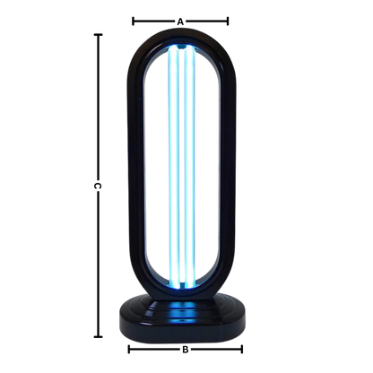 UV-C Sanitizing Bulb with Remote Control and 3 Timer Modes for Bed Bugs and Germs