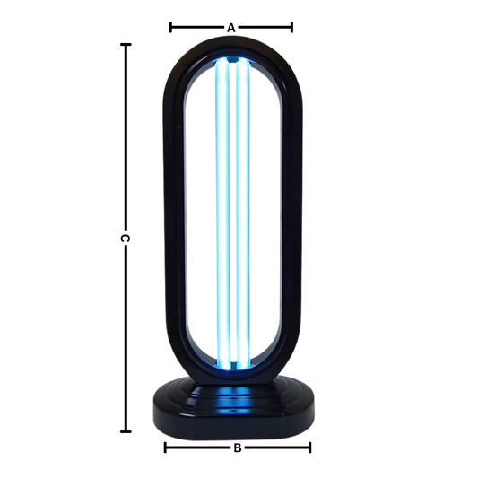 UV-C Sanitizing Bulb with Remote Control and 3 Timer Modes for Bed Bugs and Germs