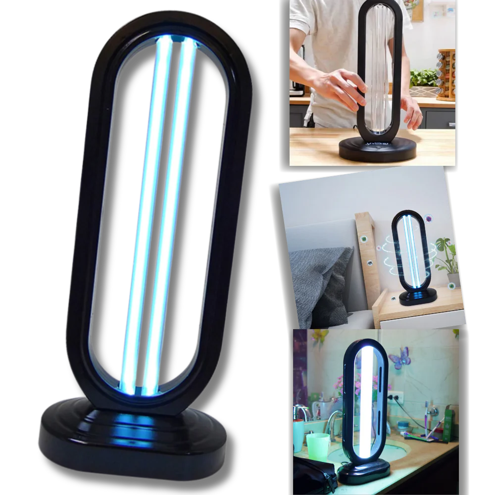 UV-C Sanitizing Bulb with Remote Control and 3 Timer Modes for Bed Bugs and Germs