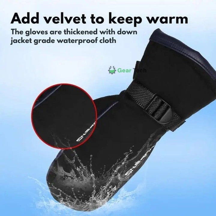 Heated Gloves USB Rechargeable, Dual-Sided Heating, Waterproof For Skiing, Hiking, Daily Use