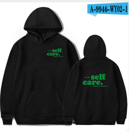 Hoodie Pullover Warm Unisex Cotton Blend For Winter