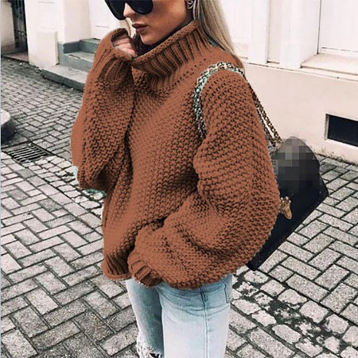 Turtleneck Sweater Women&
