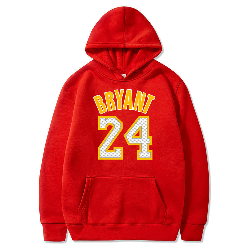 Unisex Basketball Pullover Hoodie Soft Polyester Game Day Sweatshirt
