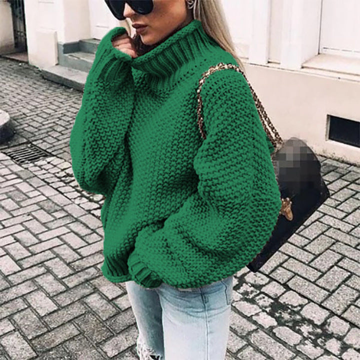 Turtleneck Sweater Women&