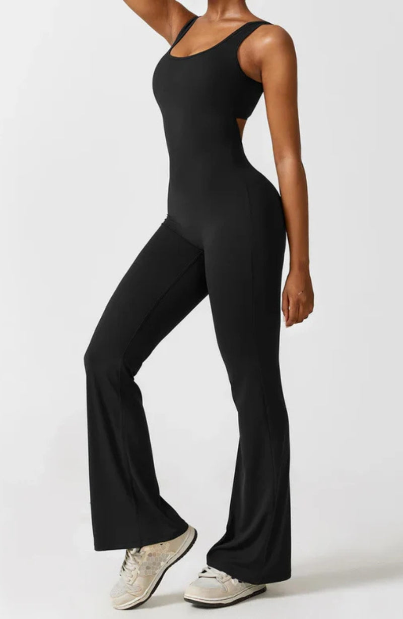 SELINA JUMPSUIT - MIDNIGHT NOIR