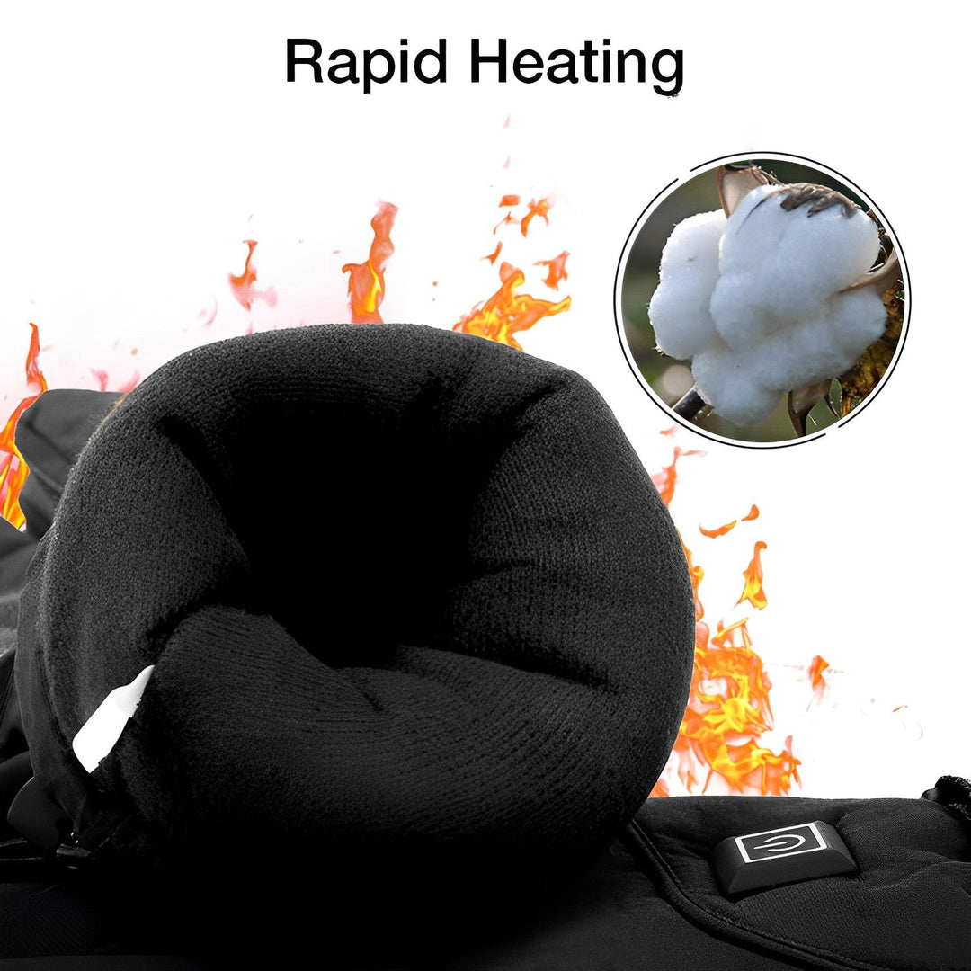 Heated Gloves For Winter Sports, Rechargeable, Touchscreen, Waterproof, Insulated