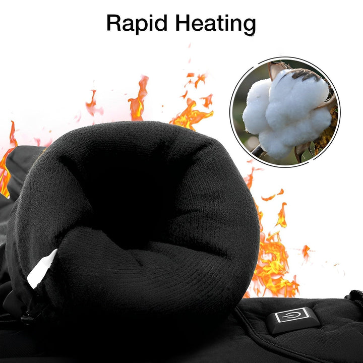 Heated Gloves Battery-Powered Winter Gloves With 8-Hour Heat