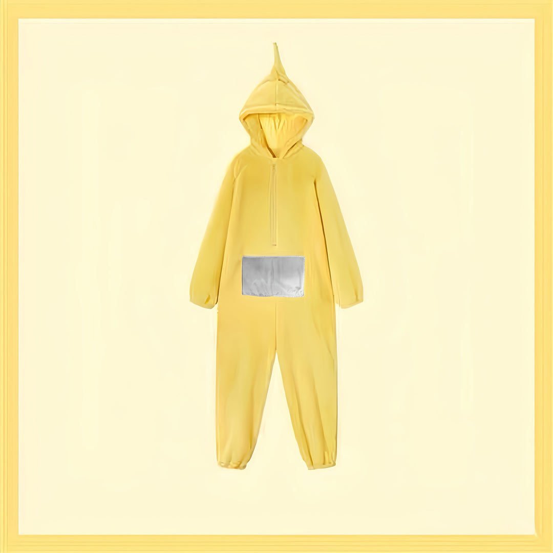 Onesie Costume Cartoon Pajamas With Hood And Glasses For Halloween Parties
