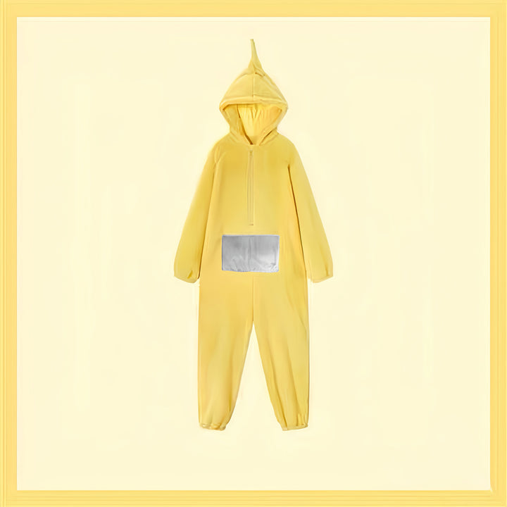 Onesie Costume Cartoon Pajamas With Hood And Glasses For Halloween Parties