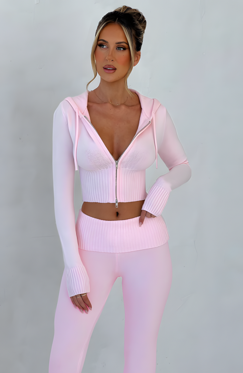 JULIET KNIT SET - PINK