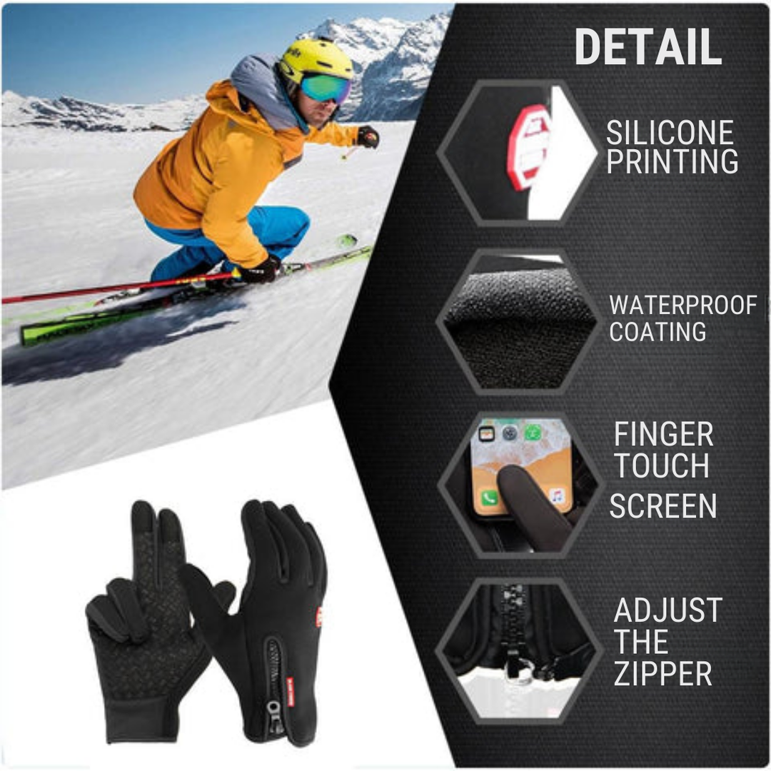 Heated Gloves For Winter Cycling, Biking, And Skiing