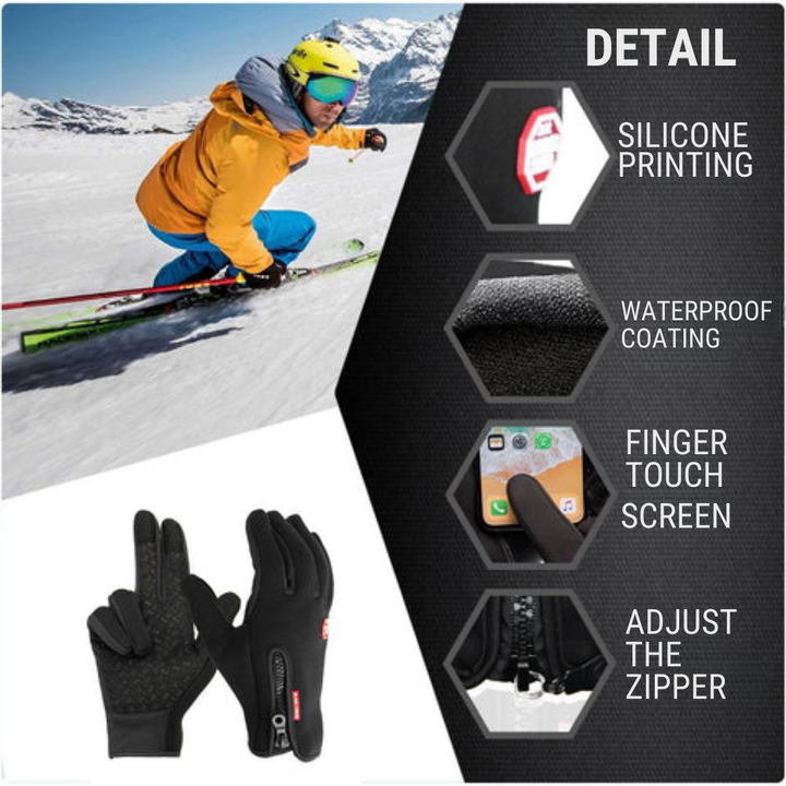 Heated Gloves For Winter Cycling, Biking, And Skiing