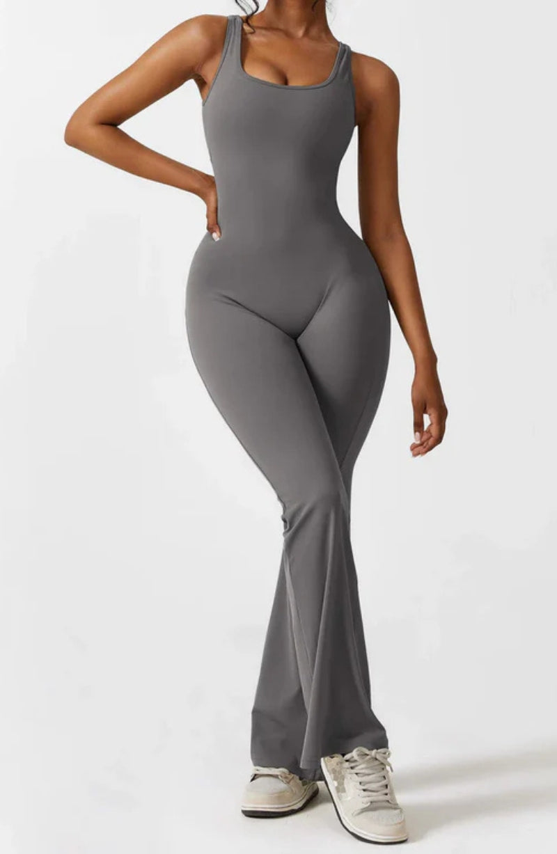 SELINA JUMPSUIT - PLATINUM HAZE