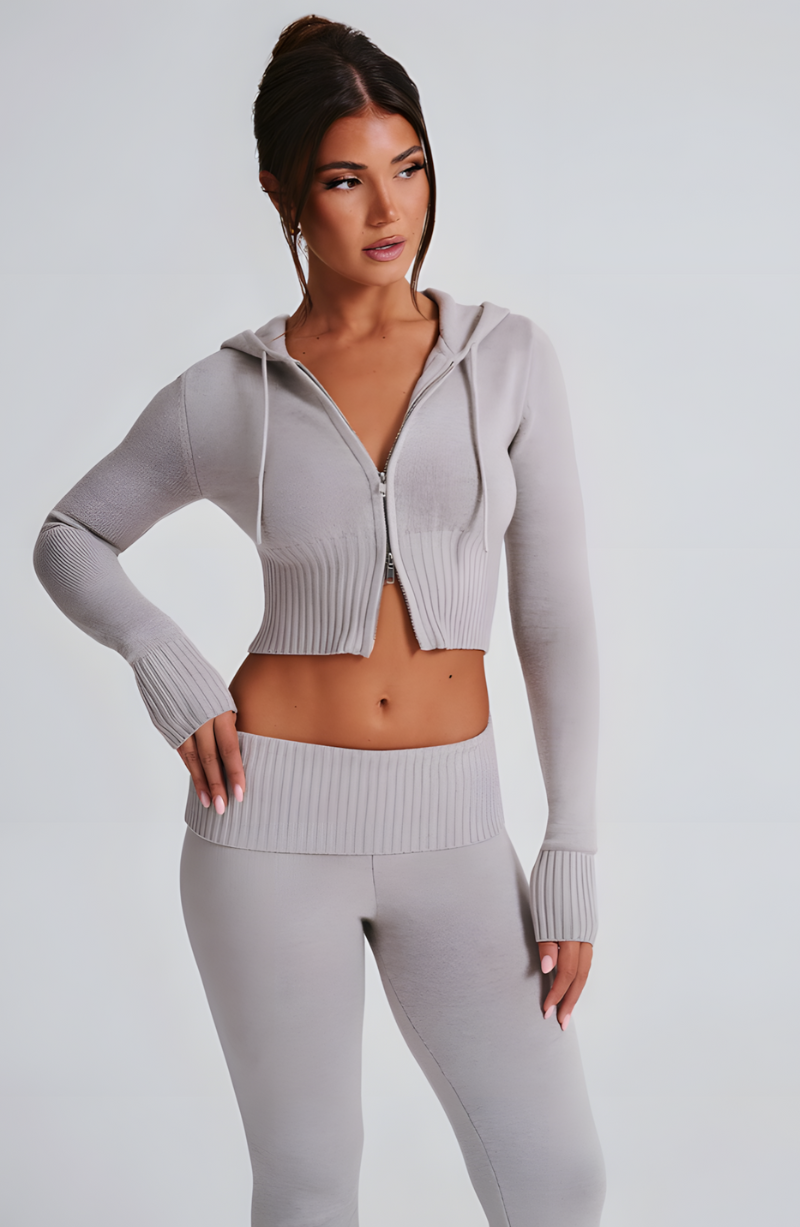 JULIET KNIT SET - GREY