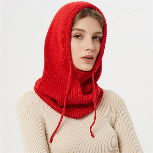 Knitted Hat Cashmere Blend Winter Beanie For Women And Men