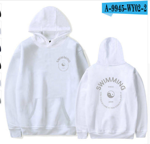 Hoodie Pullover Warm Unisex Cotton Blend For Winter