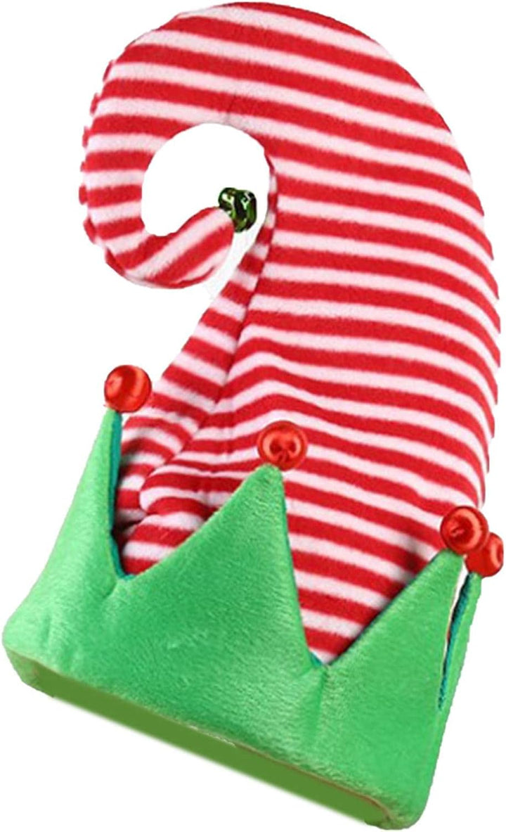 Christmas Elf Hat, Holiday Party Costume Accessory For Dances, Parades, Clown Dress-Up