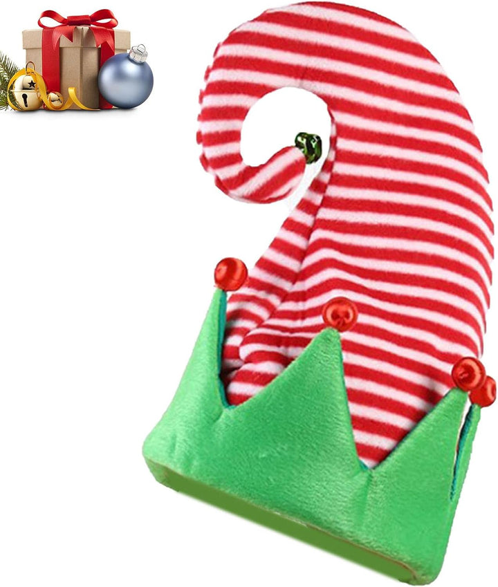 Christmas Elf Hat, Holiday Party Costume Accessory For Dances, Parades, Clown Dress-Up