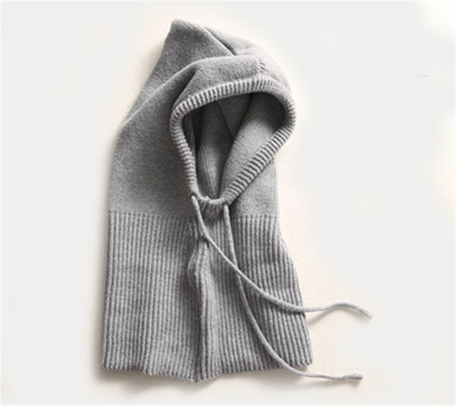 Knitted Hat Cashmere Blend Winter Beanie For Women And Men