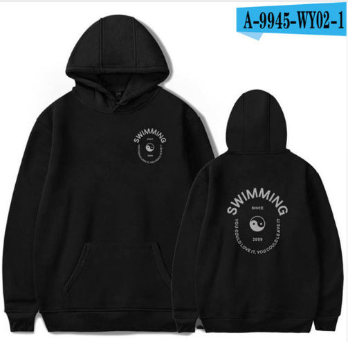 Hoodie Pullover Warm Unisex Cotton Blend For Winter