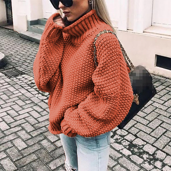 Turtleneck Sweater Women&
