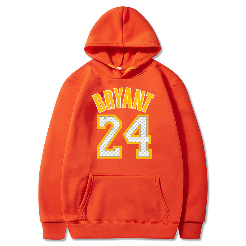 Unisex Basketball Pullover Hoodie Soft Polyester Game Day Sweatshirt