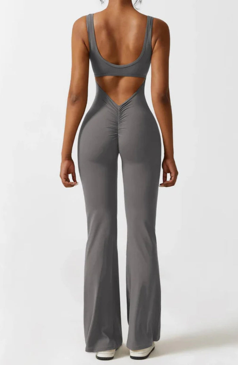 SELINA JUMPSUIT - PLATINUM HAZE