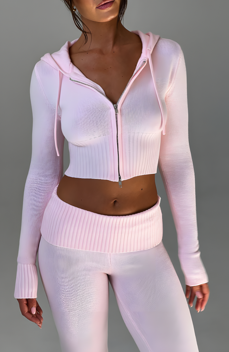 JULIET KNIT SET - PINK