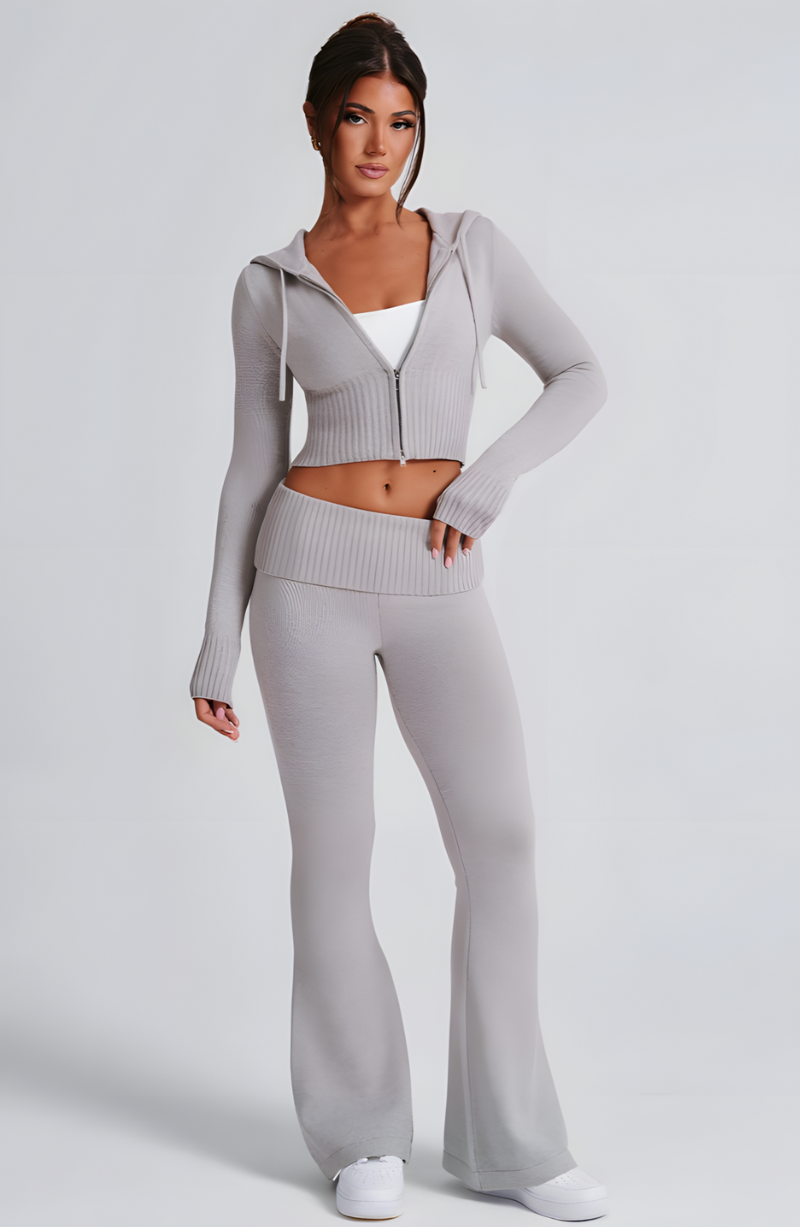 JULIET KNIT SET - GREY