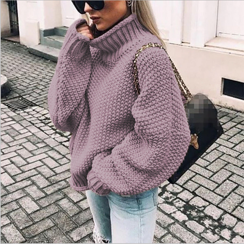 Turtleneck Sweater Women&