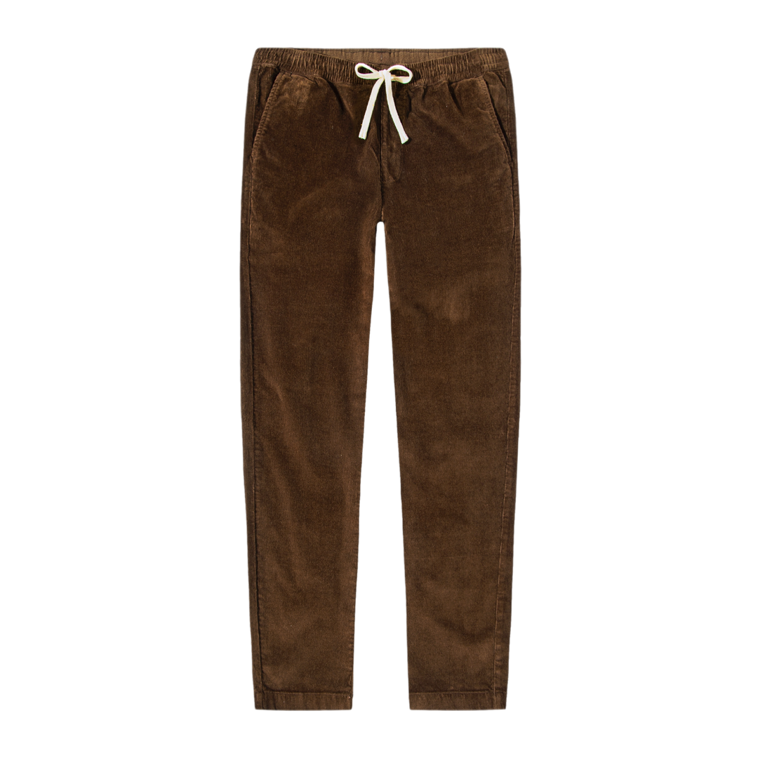 Corduroy Easy Pant Cocoa front flat