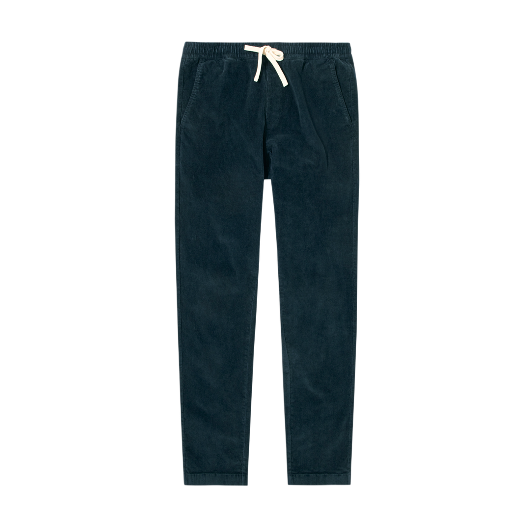 Corduroy Easy Pant Navy front flat