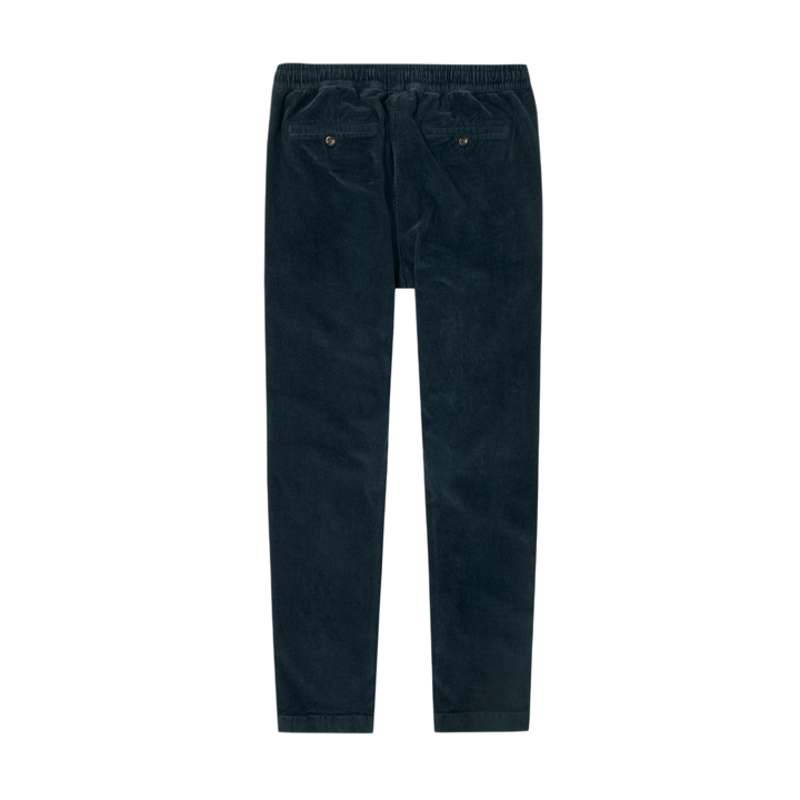 Corduroy Easy Pant Navy back flat